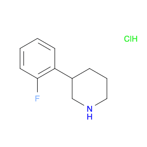 3-(2-FLUOROPHENYL) PIPERIDINE HYDROCHLORIDE