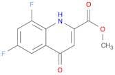 Methyl 6,8-difluoro-4-oxo-1,4-dihydroquinoline-2-carboxylate