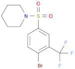 1-(4-Bromo-3-trifluoromethylphenylsulfonyl)piperidine