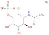 Sodium (2R,3S,4R,5R)-5-acetamido-2,3,4-trihydroxy-6-oxohexyl sulfate