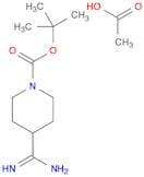 tert-Butyl 4-carbamimidoylpiperidine-1-carboxylate acetate