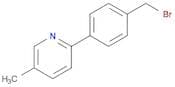 2-(4-(Bromomethyl)phenyl)-5-methylpyridine