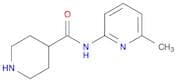 N-(6-Methylpyridin-2-yl)piperidine-4-carboxamide