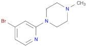 4-Bromo-2-(4-methylpiperazino)pyridine