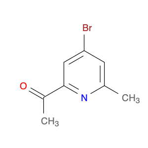 1-(4-bromo-6-methyl-2-pyridinyl)- ethanone