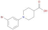 1-(3-Bromophenyl)piperidine-4-carboxylic acid