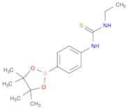 1-Ethyl-3-(4-(4,4,5,5-tetramethyl-1,3,2-dioxaborolan-2-yl)phenyl)thiourea