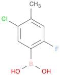 5-Chloro-2-fluoro-4-methylbenzeneboronic acid