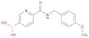 6-(4-Methoxybenzylcarbamoyl)pyridine-3-boronic acid