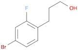 3-(4-Bromo-2-fluorophenyl)propan-1-ol