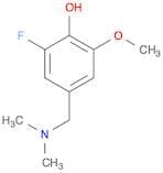 4-(Dimethylaminomethyl)-6-fluoro-2-methoxyphenol