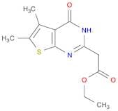 ethyl 2-{5,6-dimethyl-4-oxo-3H,4H-thieno[2,3-d]pyrimidin-2-yl}acetate