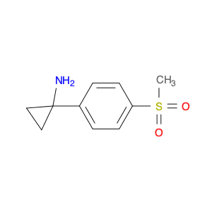 1-(4-methanesulfonylphenyl)cyclopropan-1-amine