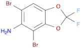 5-Amino-4,6-dibromo-2,2-difluorobenzodioxole