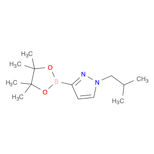 1-(2-Methylpropyl)-3-(4,4,5,5-tetramethyl-1,3,2-dioxaborolan-2-yl)-1H-pyrazole