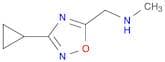 1-(3-Cyclopropyl-1,2,4-oxadiazol-5-yl)-N-methylmethanamine