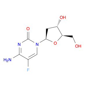 4-Amino-5-fluoro-1-((2R,4S,5R)-4-hydroxy-5-(hydroxymethyl)tetrahydrofuran-2-yl)pyrimidin-2(1H)-one