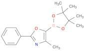 4-Methyl-2-phenyl-5-(4,4,5,5-tetramethyl-1,3,2-dioxaborolan-2-yl)oxazole