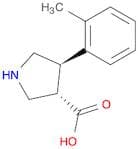 Trans-4-o-tolylpyrrolidine-3-carboxylic acid-hcl