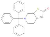 6-Trityl-5,6,7,7a-tetrahydrothieno[2,3-c]pyridin-2(4H)-one
