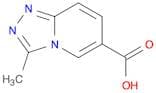 3-Methyl-[1,2,4]Triazolo[4,3-A]Pyridine-6-Carboxylic Acid