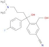 4-[4-(Dimethylamino)-1-(4-fluorophenyl)-1-hydroxybutyl]-3-(hydroxymethyl)benzonitrile