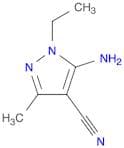 5-Amino-1-ethyl-3-methyl-1H-pyrazole-4-carbonitrile