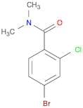 4-Bromo-2-chloro-N,N-dimethylbenzamide