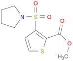 Methyl 3-(pyrrolidin-1-ylsulfonyl)thiophene-2-carboxylate