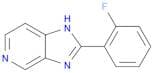 1H-Imidazo[4,5-c]pyridine, 2-(2-fluorophenyl)-