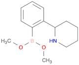 Boronic acid, [2-(2-piperidinyl)phenyl]-, dimethyl ester