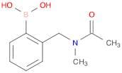 Boronic acid, [2-[(acetylmethylamino)methyl]phenyl]-