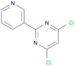 Pyrimidine, 4,6-dichloro-2-(3-pyridinyl)-