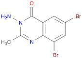 3-amino-6,8-dibromo-2-methylquinazolin-4(3H)-one