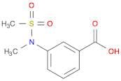 3-[Methyl(methylsulfonyl)amino]benzoic acid