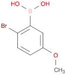 2-Bromo-5-methoxybenzene boronic acid