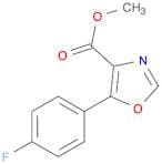 Methyl 5-(4-fluorophenyl)oxazole-4-carboxylate