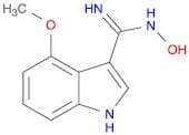 N'-Hydroxy-4-methoxy-1H-indole-3-carboximidamide