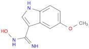 N-Hydroxy-5-methoxy-1H-indole-3-carboximidamide
