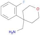 [4-(2-Fluorophenyl)oxan-4-yl]methanamine