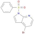 1-Benzenesulfonyl-4-bromo-7-azaindole