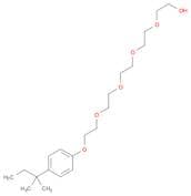 3,6,9,12-Tetraoxatetradecan-1-ol, 14-[4-(1,1-dimethylpropyl)phenoxy]-