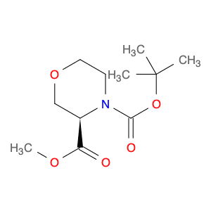 (R)-4-tert-Butyl 3-methyl morpholine-3,4-dicarboxylate
