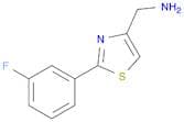 (2-(3-Fluorophenyl)thiazol-4-yl)methanamine