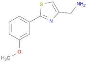 (2-(3-Methoxyphenyl)thiazol-4-yl)methanamine