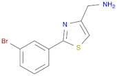 (2-(3-Bromophenyl)thiazol-4-yl)methanamine
