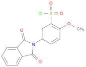 2-Methoxy-5-(1,3-dioxoisoindolin-2-yl)benzene-1-sulfonyl chloride
