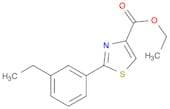 Ethyl 2-(3-ethylphenyl)thiazole-4-carboxylate
