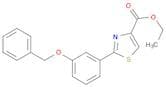 Ethyl 2-(3-(benzyloxy)phenyl)thiazole-4-carboxylate
