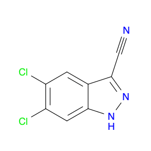 5,6-Dichloro-1H-indazole-3-carbonitrile
